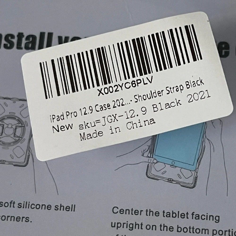 Brand New IPad 12.9 Case ~ 2021